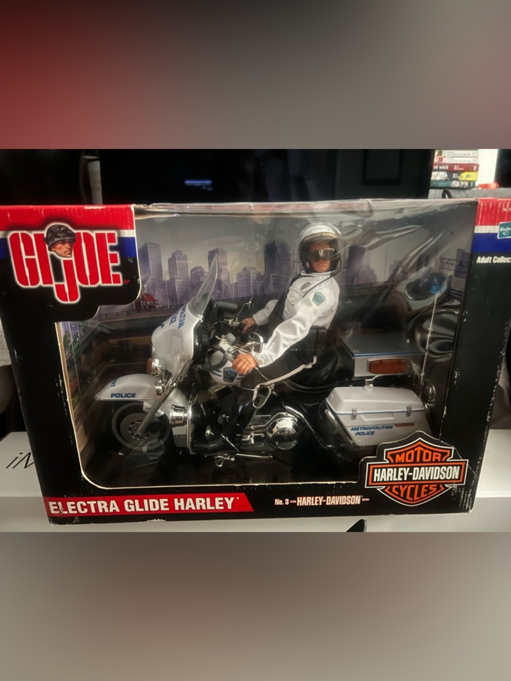 G.I.Joe / Harley Davidson Electra Glide in Original Box